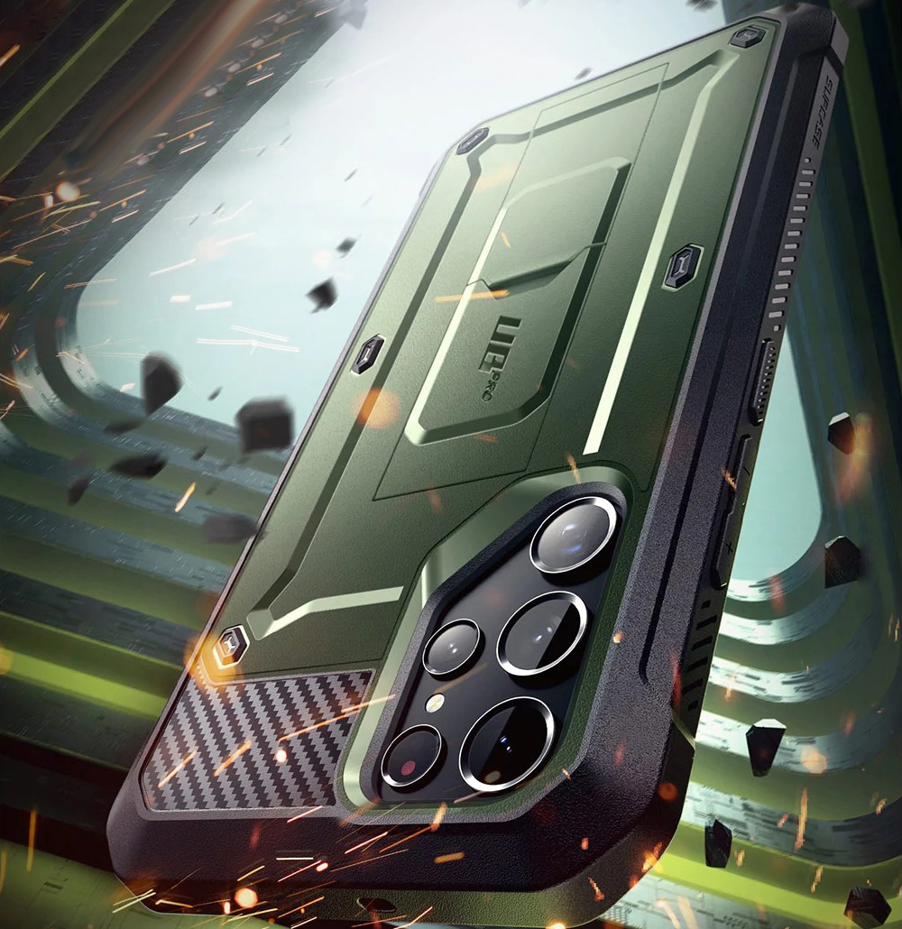 Etui pancerne Supcase Unicorn Beetle Pro do Galaxy S22 Ultra